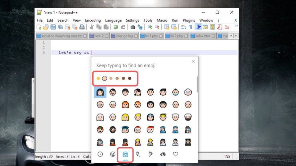 use emoji in windows 10, windows 10 enable emoji panel