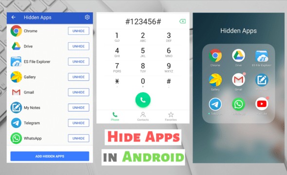 how to hide apps on android phone without rooting