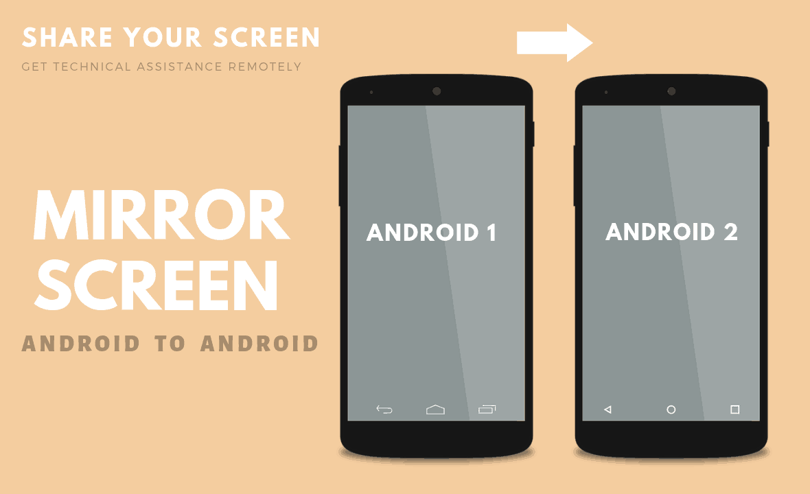 mirror android to android