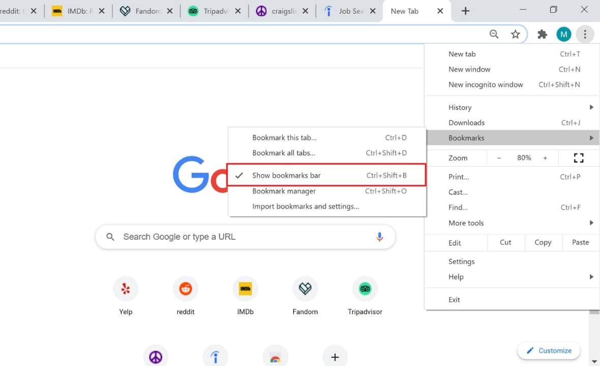 save all chrome tabs for later