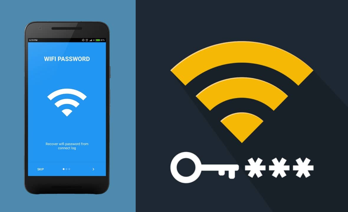 how to view saved wifi password on android