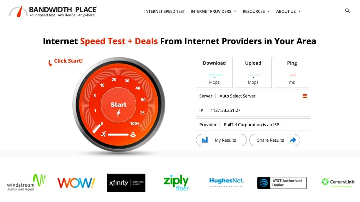 internet speed test app windows