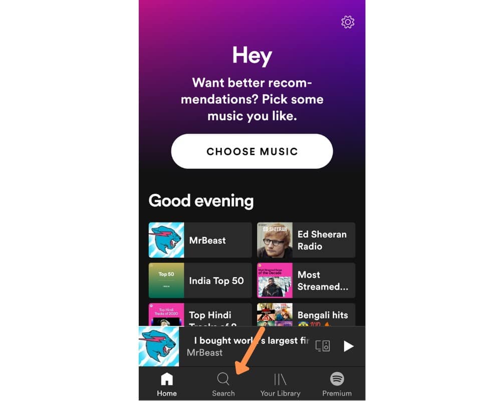 how to add songs to spotify mobile