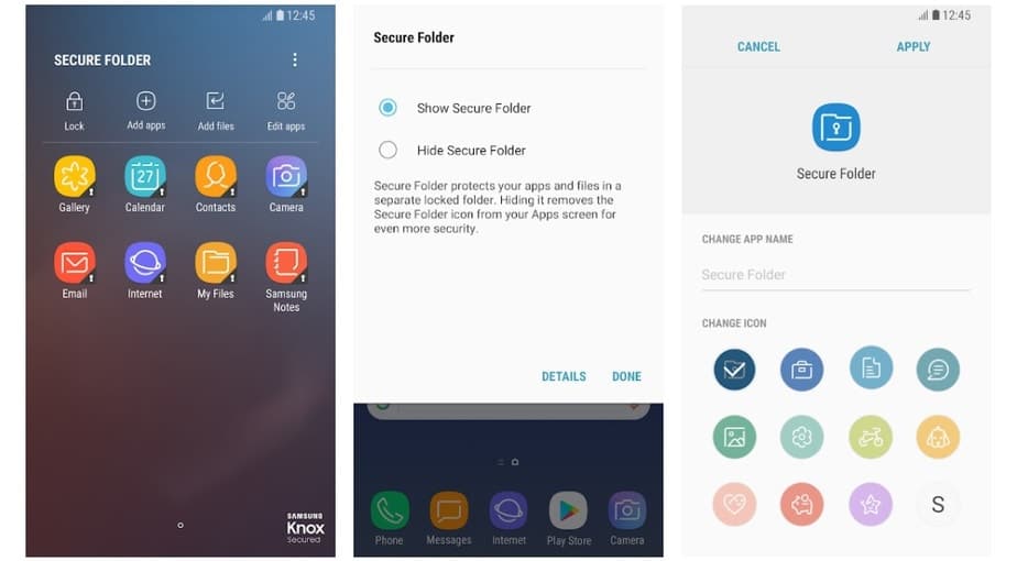 free secure folder app for android