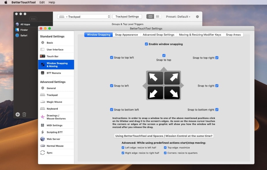 window management tool mac