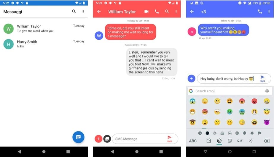 free fake texting app, fake text message app