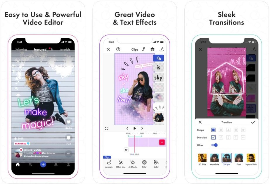 video maker app for iphone, video creating app for iphone
