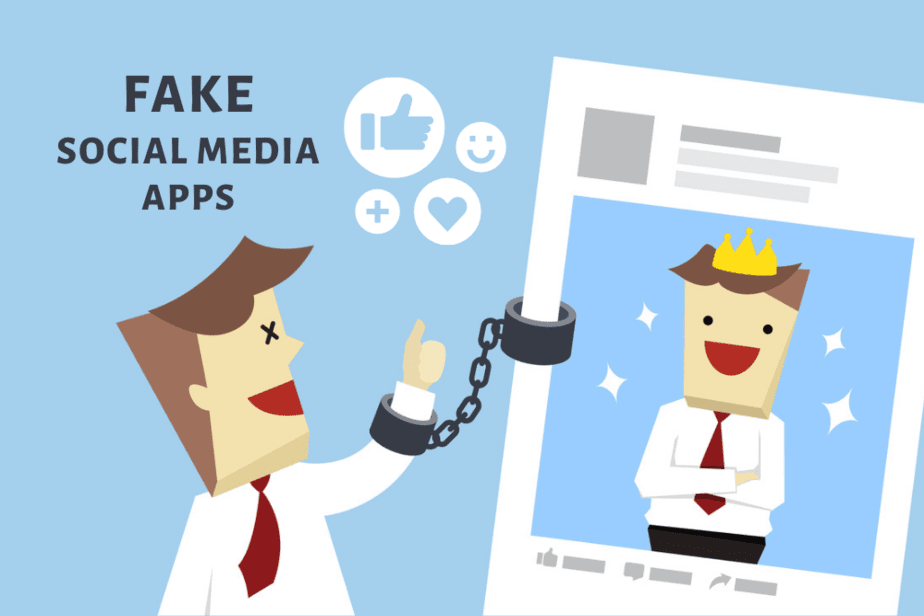 Fake Social Media Apps for Android & iPhone