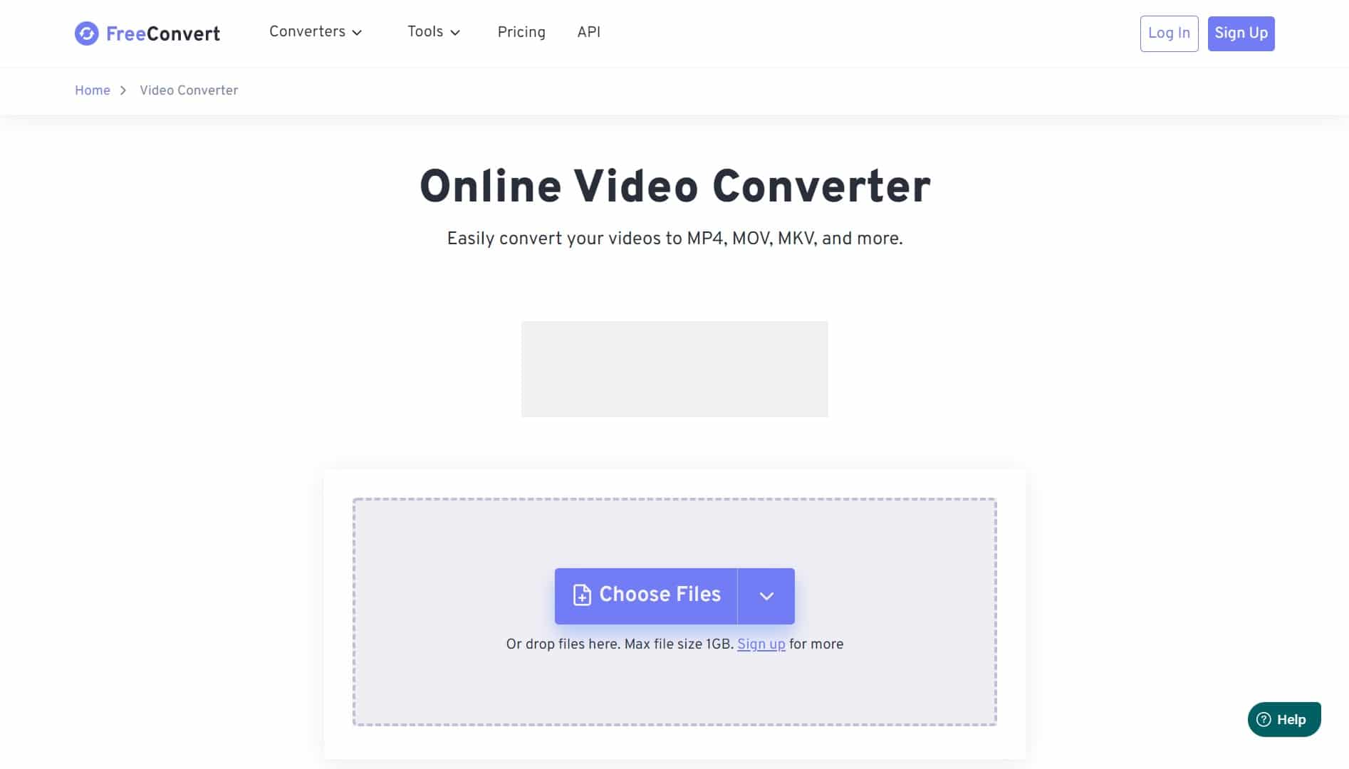 FreeConvert online video converter