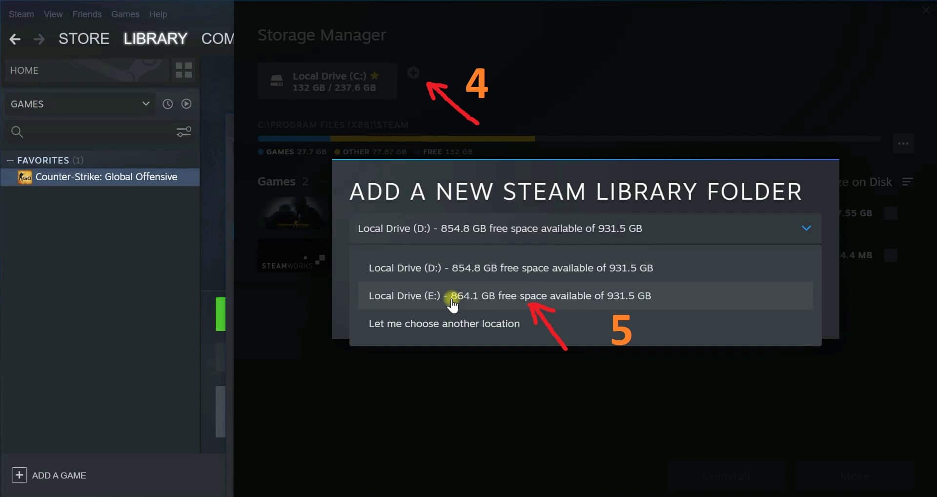 download steam games to external hard drive