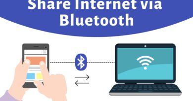 bluetooth internet sharing
