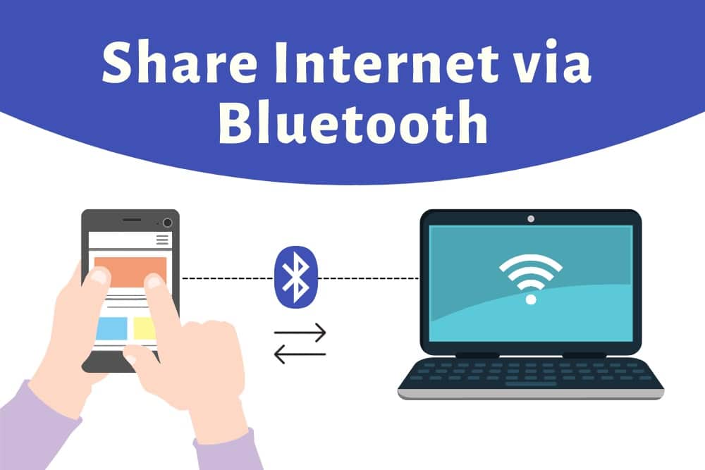 Share Internet via Bluetooth Between PC and Android