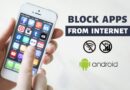how to block internet access to an app