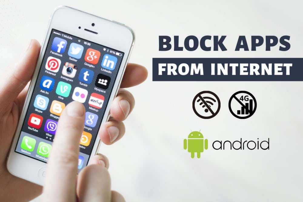 how to block internet access to an app