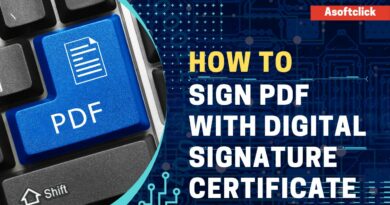 How to Sign PDF with Digital Signature Certificate