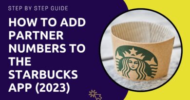 How to Add Partner Numbers to the Starbucks App (2023)