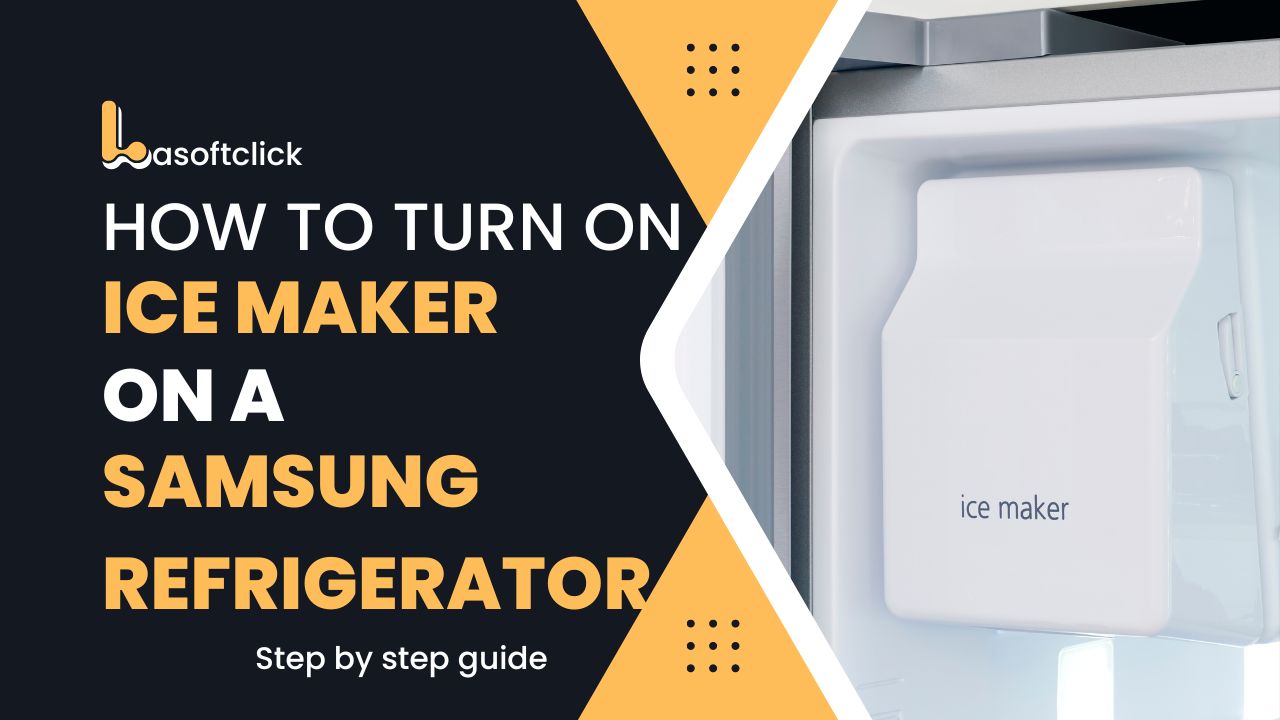 How to Turn On Ice Maker on a Samsung Refrigerator