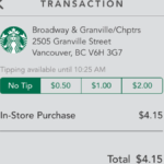How to Tip on the Starbucks App
