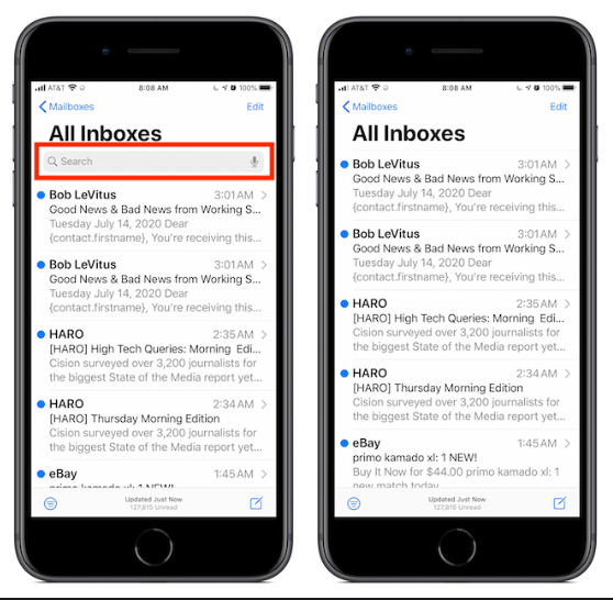 How to Search Emails on iPhone