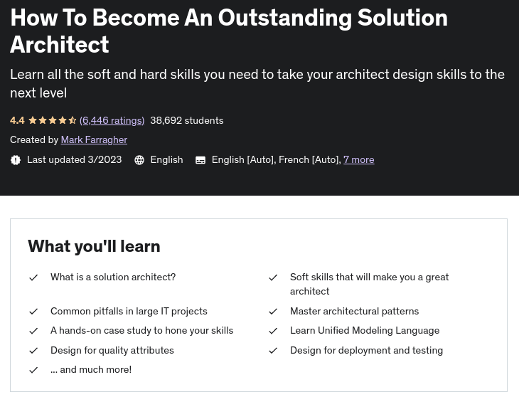 How To Become An Outstanding Solution Architect