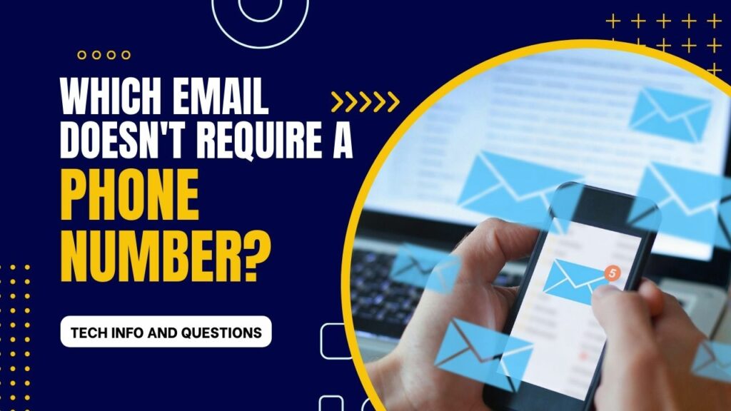 Which email doesn't require phone number